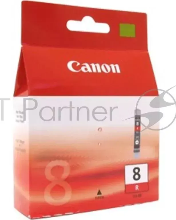 Картридж струйный CANON CLI 8R 0626B001 красный для