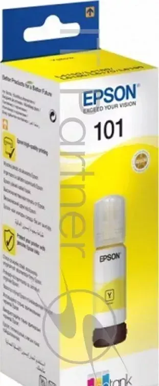Картридж струйный EPSON L101 C13T03V44A желтый 70мл для
