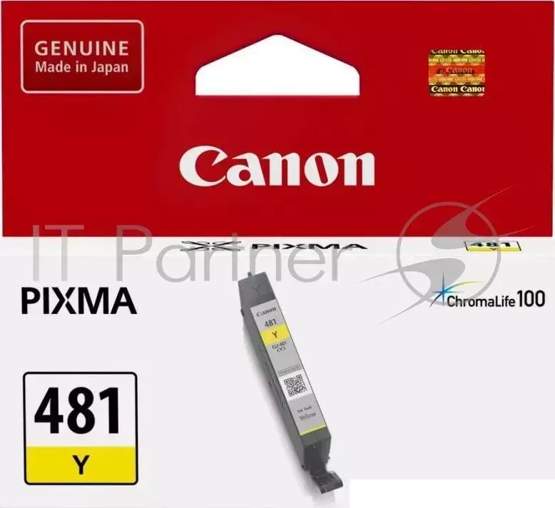 Картридж CANON CLI 481 Y EMB для TS6140/TS8140/TS9140/TR8540. Ж лтый. 259 страниц.