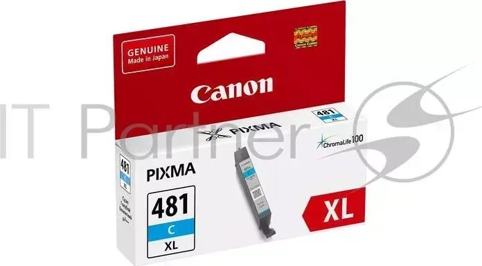 Картридж CANON CLI-481XLC Cyan
