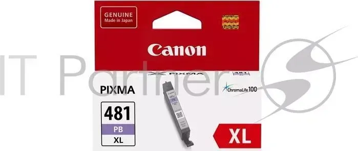 Картридж CANON CLI-481XL PB Photo Blue CANON PB