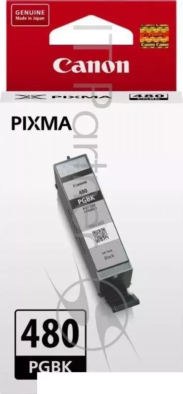 Картридж струйный CANON PGI 480 PGBK 2077C001 черный для