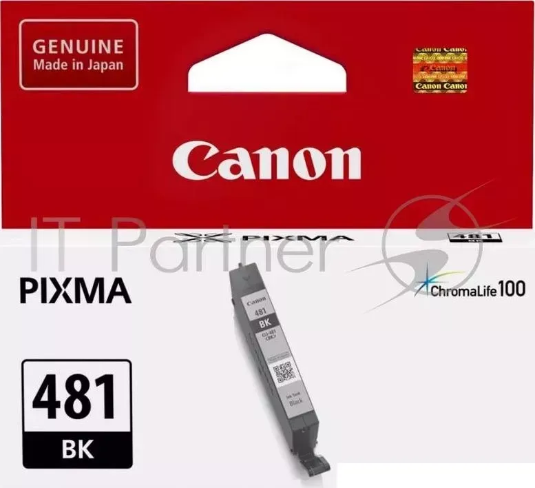 Картридж струйный CANON CLI 481 BK 2101C001 черный для