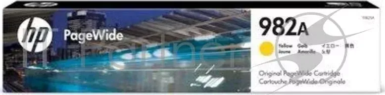 Картридж HP 982A Yellow PageWide Enterprise Color 765/780/785 T0B25A 8000 стр. Hewlett-Packard HP