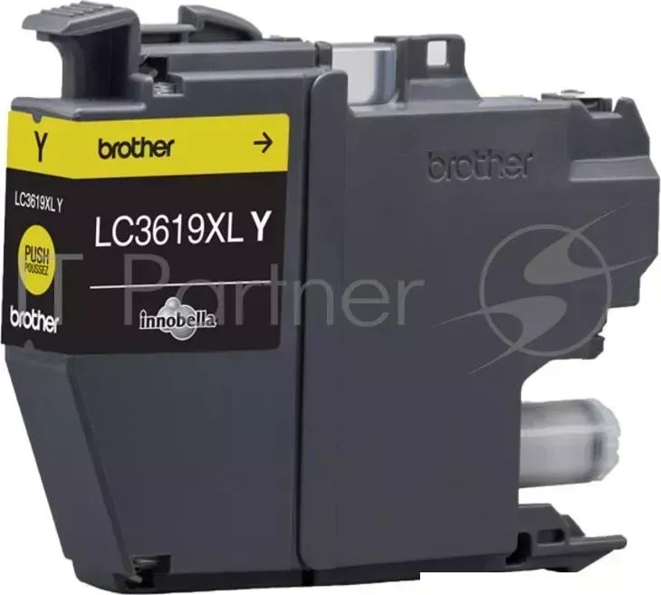 Картридж BROTHER струйный LC 3619XLY желтый повышенной емкости 1500 стр. для MFC J3530DW, MFC J3930DW