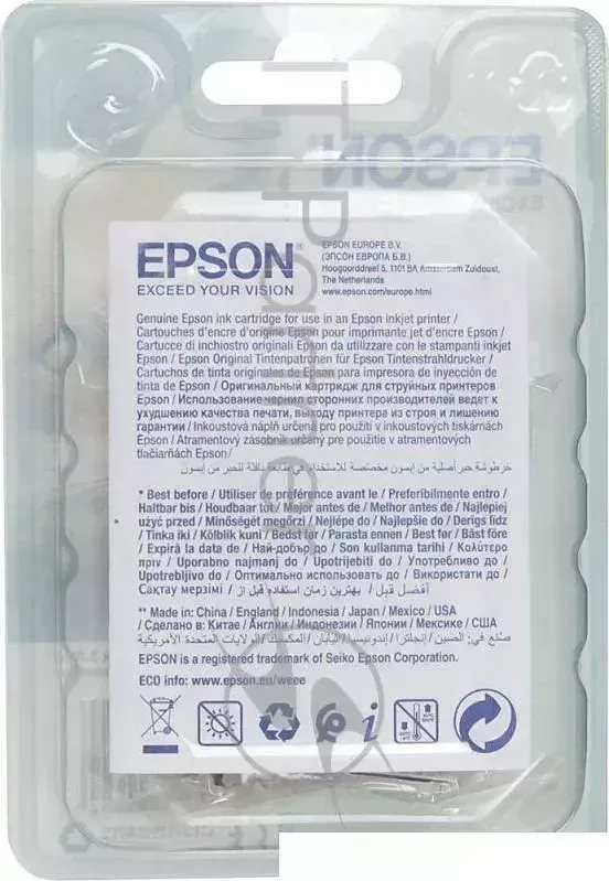 Картридж струйный EPSON C13T12834012 пурпурный для