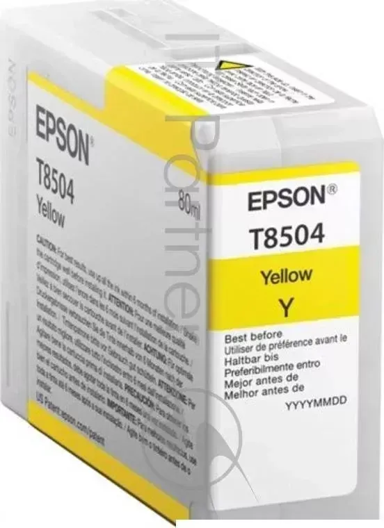 Картридж EPSON T8504 желтый для SC-P800