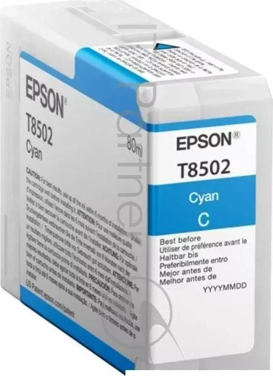 Картридж EPSON T8502 голубой для SC-P800