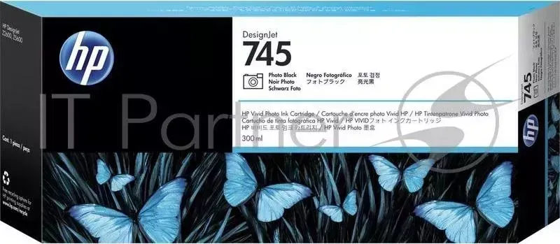 Картридж HP 745 300-ml Photo Black Ink Cartridge Hewlett-Packard HP