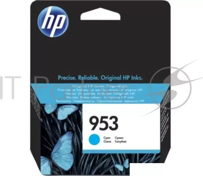 Картридж струйный HP 953 F6U12AE голубой для HP OJP 8710/8715/8720/8730/8210/8725 (700стр.) Hewlett-Packard Hewlett Packard Cyan Ink