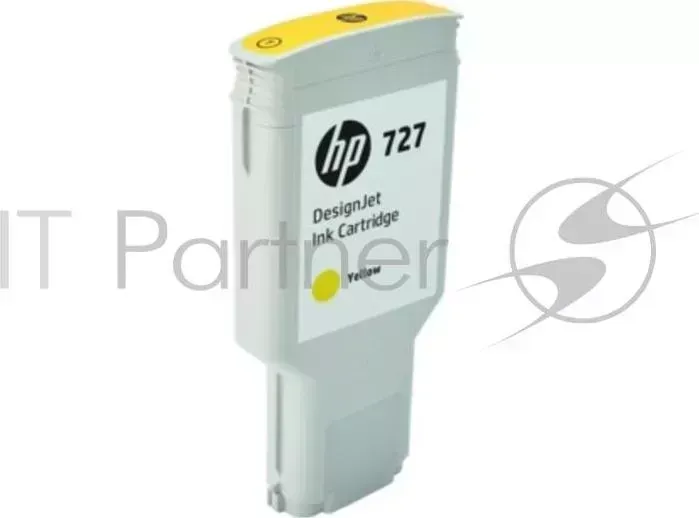 Картридж HP 727 с желтыми чернилами для принтеров Designjet, 300 мл Hewlett-Packard HP с