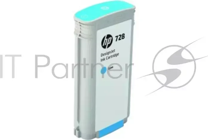 Картридж HP 728 с голубыми чернилами для принтеров Designjet, 130 мл Hewlett-Packard HP с