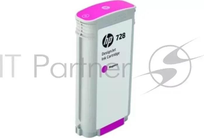 Картридж HP 728 с пурпурными чернилами для принтеров Designjet, 130 мл Hewlett-Packard HP с