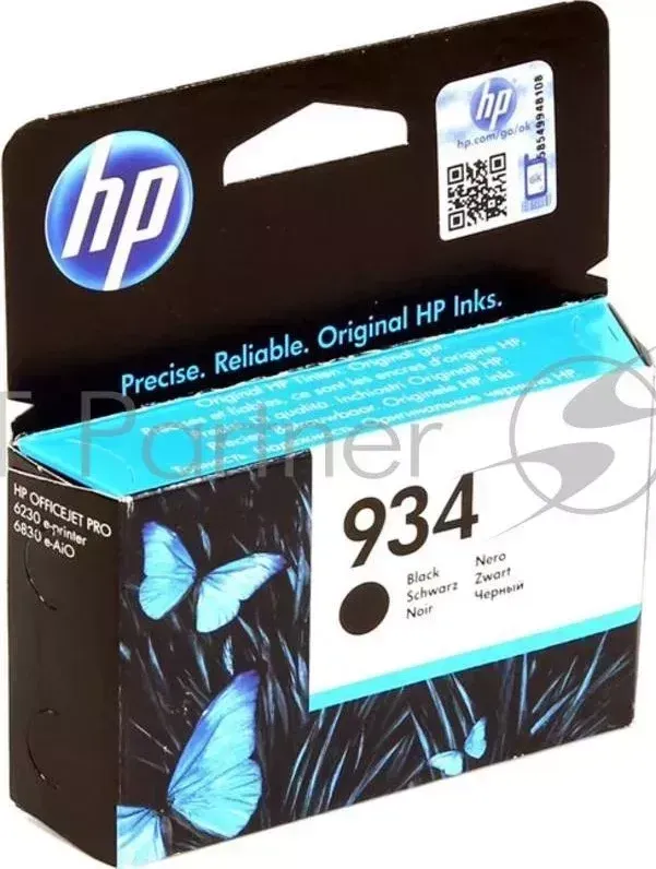 Картридж струйный HP 934 C2P19AE черный для HP OJ Pro 6830 Hewlett-Packard Hewlett Packard Black Ink