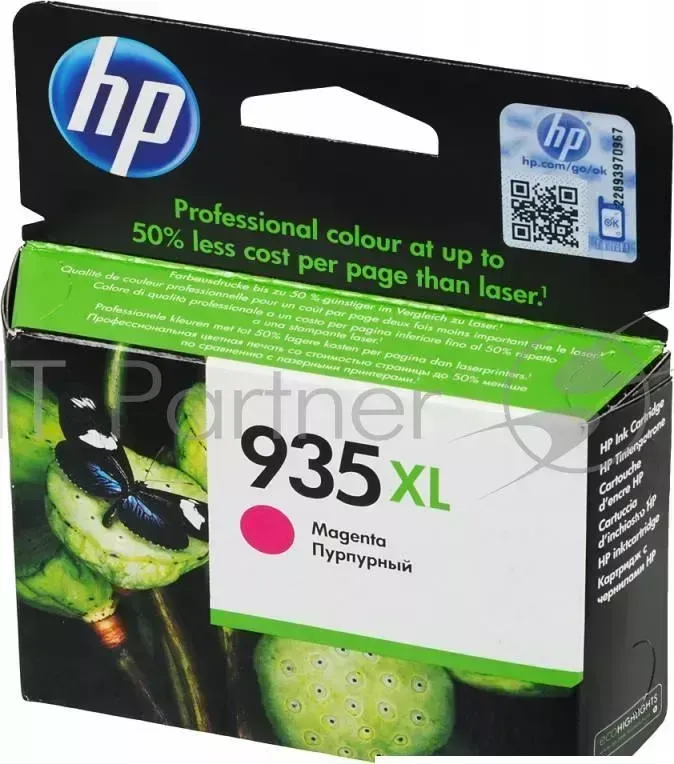Картридж струйный HP 935XL C2P25AE пурпурный для HP OJ Pro 6830 (825стр.) Hewlett-Packard Hewlett Packard Magenta Ink