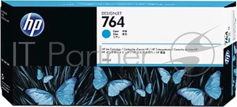Картридж струйный HP 764 (C1Q13A) голубой для HP Designjet T3500 Hewlett-Packard HP 300 мл принтеров