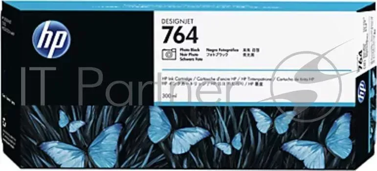 Картридж струйный HP 764 (C1Q17A) фото черный для HP Designjet T3500 (300мл) Hewlett-Packard HP 300 мл принтеров