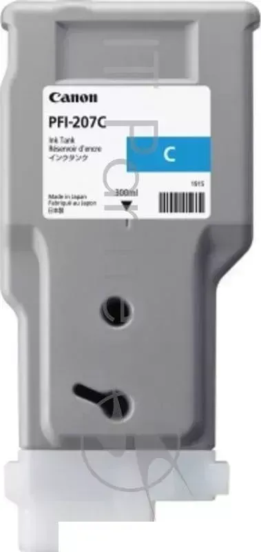 Картридж струйный CANON PFI 207 C голубой для для iPF680/685/780/785 300ml 8790B001