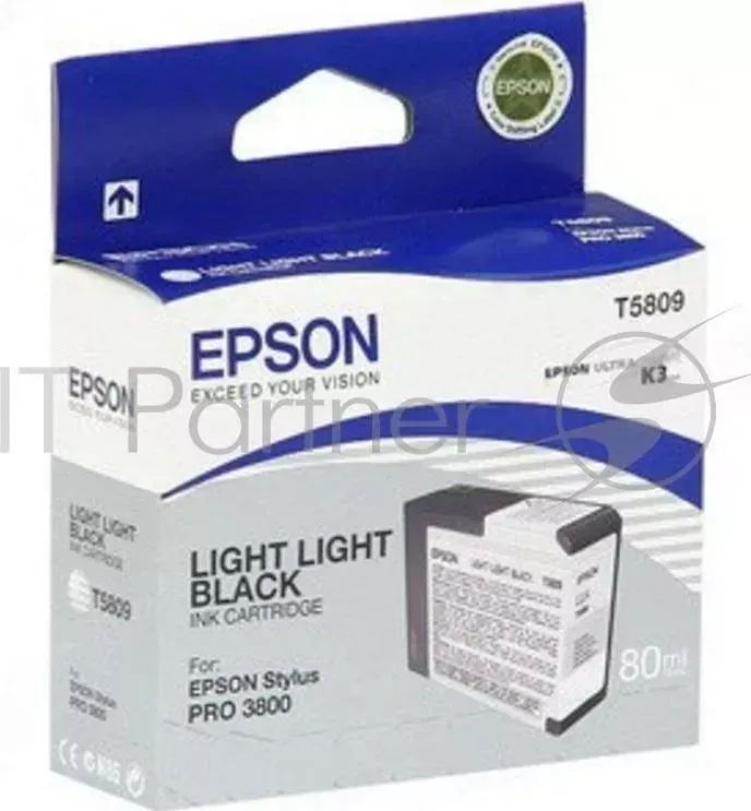 Картридж струйный EPSON T580900 светло серый для