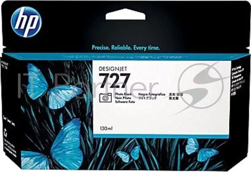Картридж струйный HP 727 B3P23A черный для HP DJ T920/T1500 (130мл) Hewlett-Packard HP фото Designjet ePrinter series 130 ml