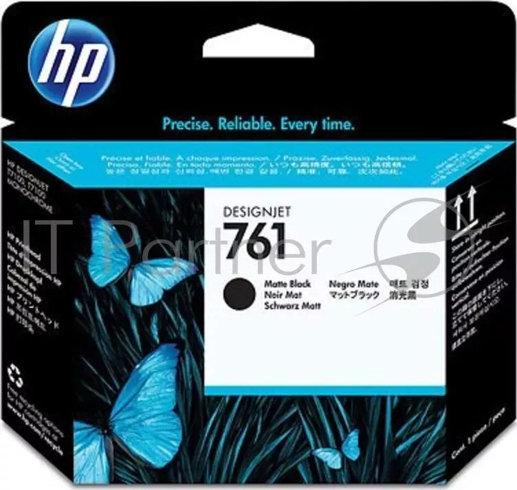 Картридж струйный HP 761 CH648A черный матовый печатающая головка для HP DJ T7100 Hewlett-Packard HP Designjet Printer series