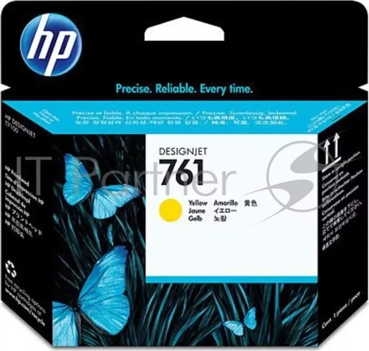 Картридж струйный HP 761 CH645A желтый печатающая головка для HP DJ T7100 Hewlett-Packard HP Designjet Printer series