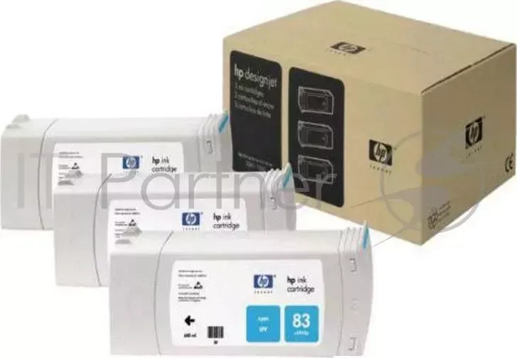 Картридж струйный HP C5067A голубой x3уп. для HP DJ 5500/5500ps/5000/5000ps (680мл) Hewlett-Packard HP cyan 3*680ml DJ 5000/5500