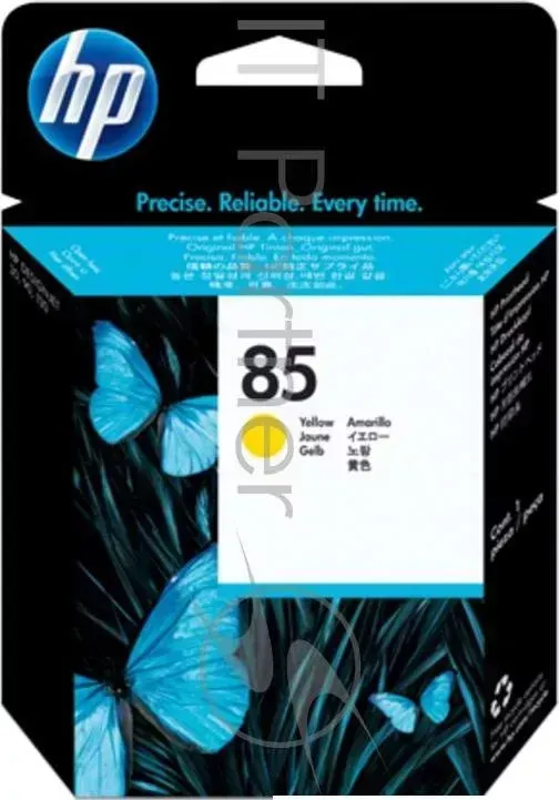 Картридж струйный HP №85 C9422A желтый печатающая головка для HP DJ 30/30N/30GP/90/90R/90GP/130/130NR/130GP Hewlett-Packard Печатная HP 85 yellow for
