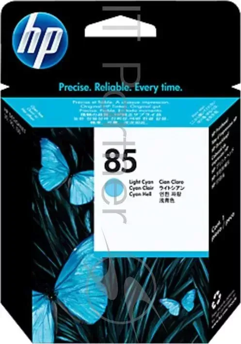 Картридж струйный HP №85 C9423A светло-голубой печатающая головка для HP DJ 30/30N/30GP/90/90R/90GP/130/130NR/130GP Hewlett-Packard Печатная HP 85 cyan light hp 130