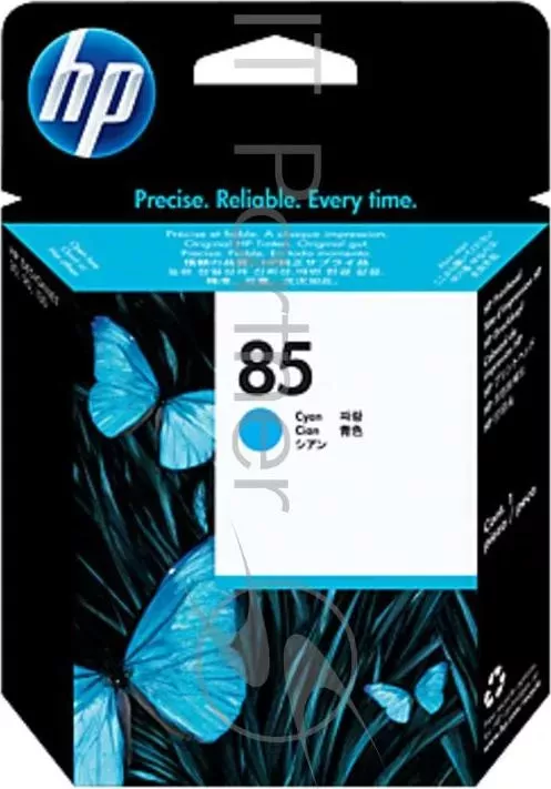 Картридж струйный HP №85 C9420A голубой печатающая головка для HP DJ 30/70/90/130 Hewlett-Packard HP DJ 120 85 cyan DesignJet