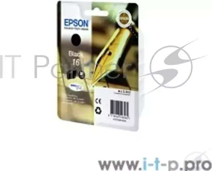 Картридж EPSON 16 BK (C13T16214012/C13T16214010) для WF-2010W (black) EPSON 16 BK
