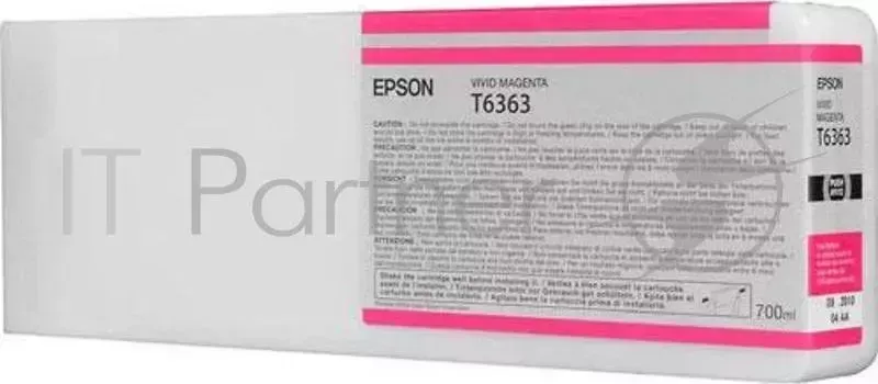 Картридж струйный EPSON C13T636300 magenta для I/C SP 7900/9900 700ml