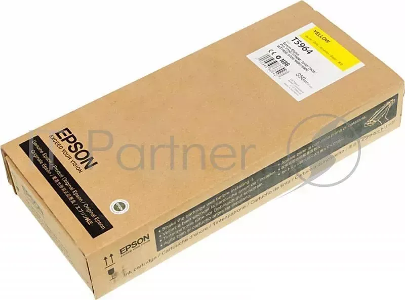 Картридж струйный EPSON C13T596400 yellow для Stylus Pro 7900/9900 350 мл