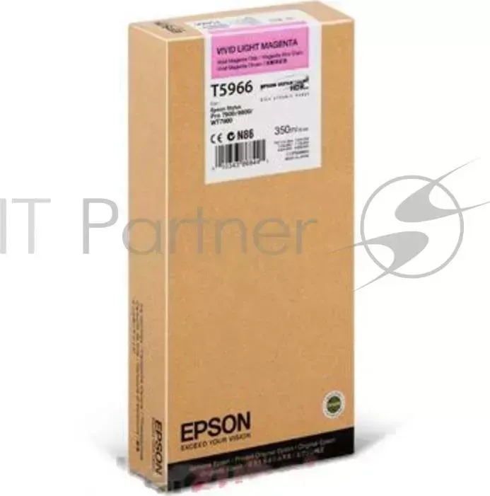 Картридж струйный EPSON C13T596600 светло пурпурный для