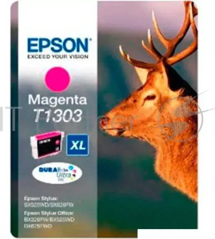 Картридж струйный EPSON C13T13034010 пурпурный для