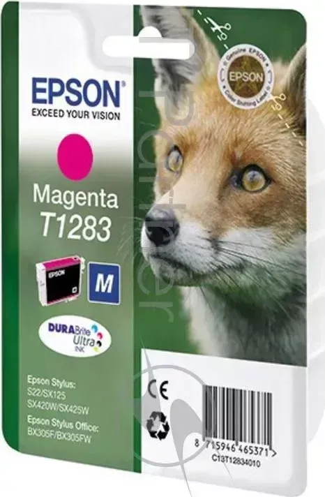 Картридж струйный EPSON C13T12834011 пурпурный для