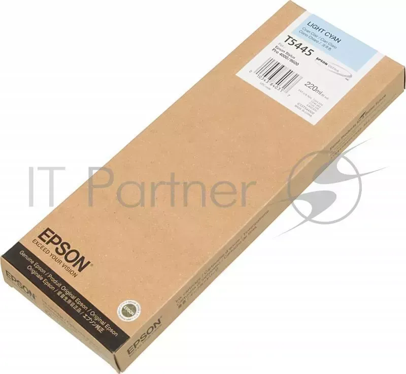 Картридж струйный EPSON C13T544500 светло-голубой для St Pro 7600/9600/4000