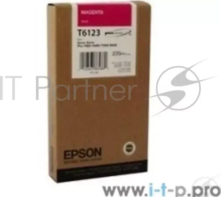 Картридж струйный EPSON C13T612300 magenta для Stylus Pro 7400/9400 220ml