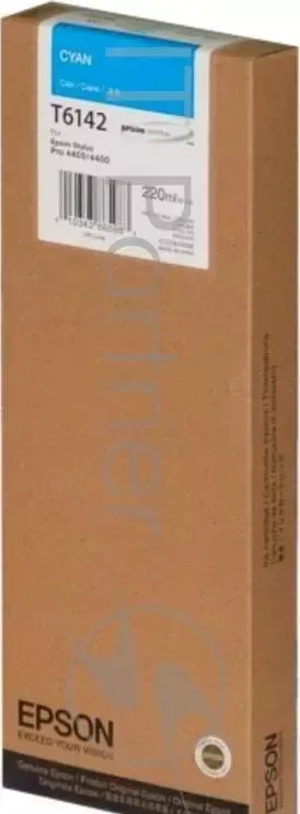 Картридж струйный EPSON C13T614200 голубой для