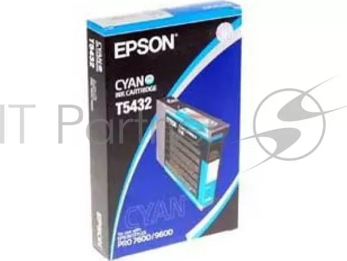 Картридж струйный EPSON C13T543200 голубой для