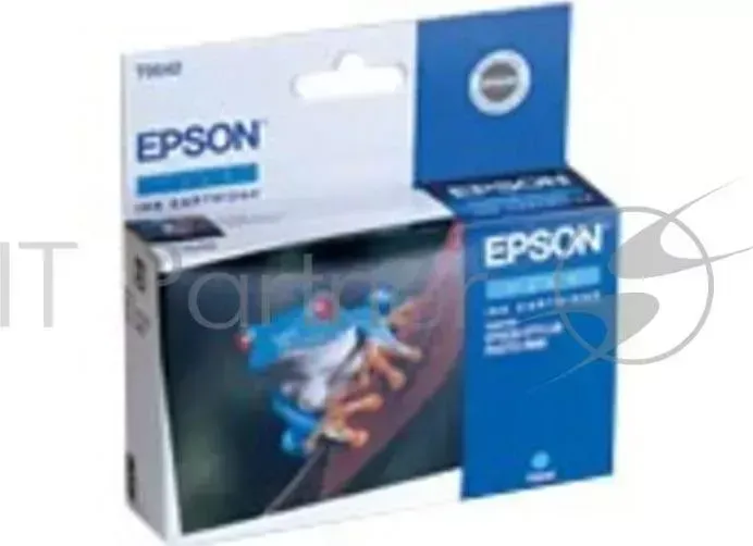Картридж струйный EPSON C13T054240 голубой для