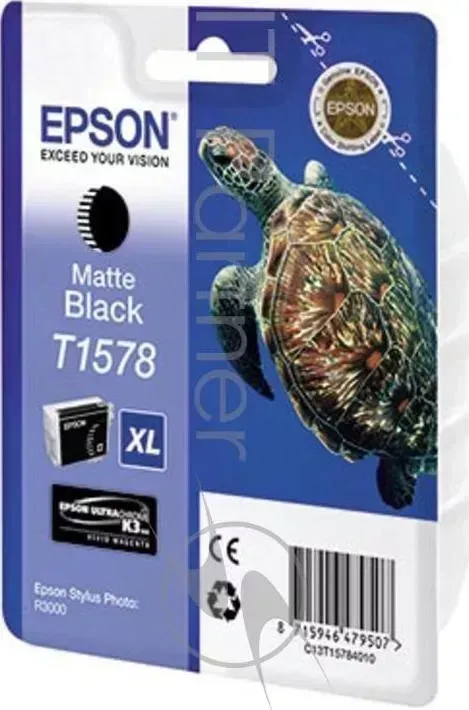 Картридж струйный EPSON C13T15784010 черный матовый для