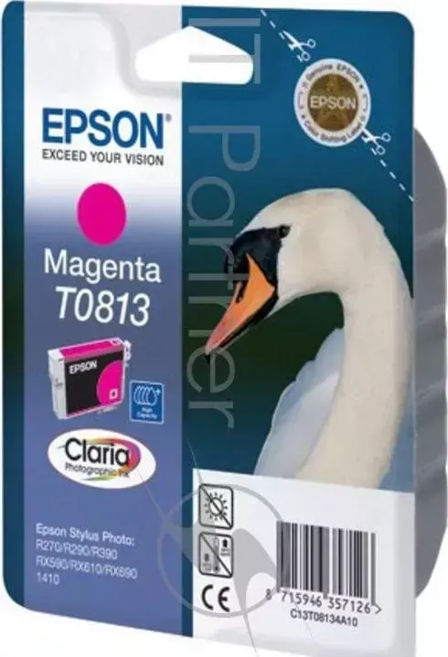 Картридж струйный EPSON C13T11134A10 пурпурный для