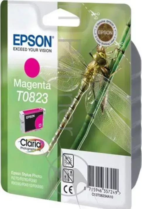 Картридж струйный EPSON C13T11234A10/C13T08234 пурпурный для
