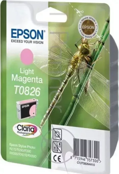 Картридж струйный EPSON C13T11264A10 светло-пурпурный для R270/290/RX590