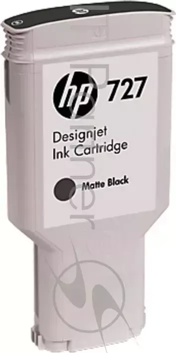 Картридж струйный HP 727 C1Q12A Matte black черный матовый, 300мл, для Designjet T920/T1500/T2500 Hewlett-Packard HP