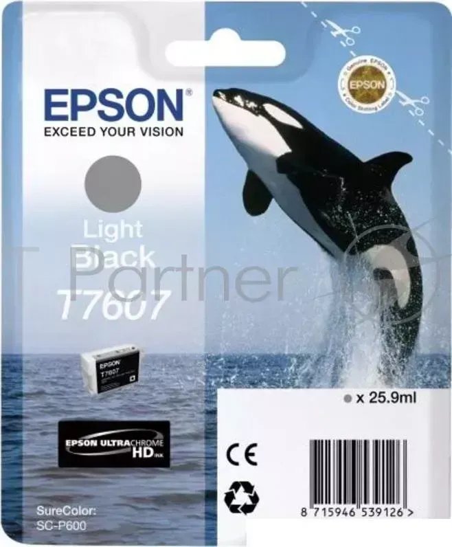 Картридж EPSON серый SC-P600 Light Black
