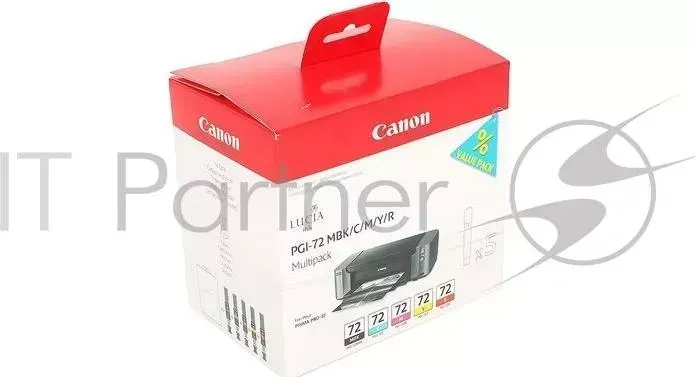 Картридж CANON PGI-72 MBK/C/M/Y/R MULTIPACK CANON PGI 72 Multi Pack для PRO 10.