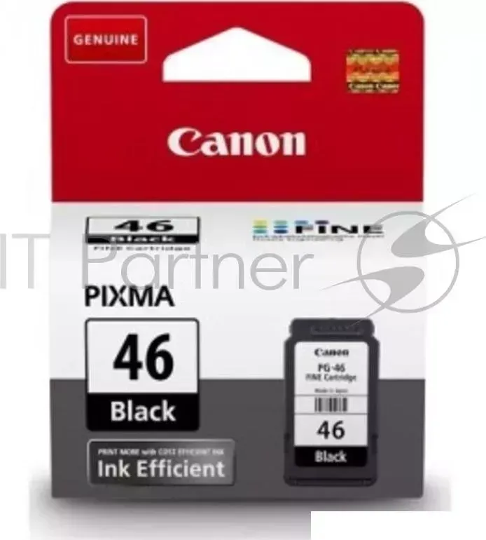 Картридж струйный CANON PG 46 9059B001 черный для