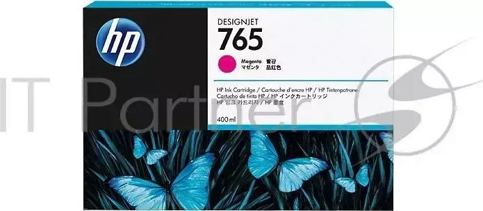 Картридж струйный HP 765 (F9J51A) пурпурный для HP Designjet T7200 (400мл) Hewlett-Packard HP HP